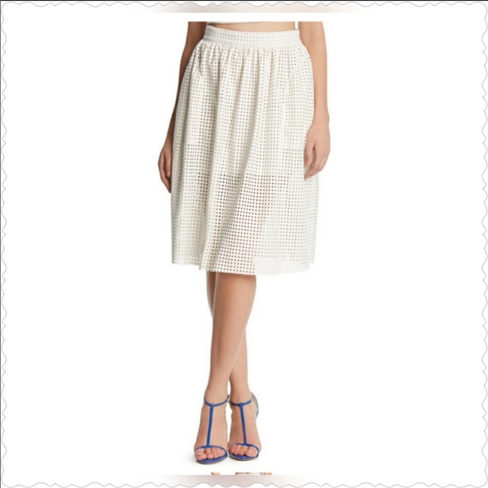 Kind Of Leather Midi length skirt size 6